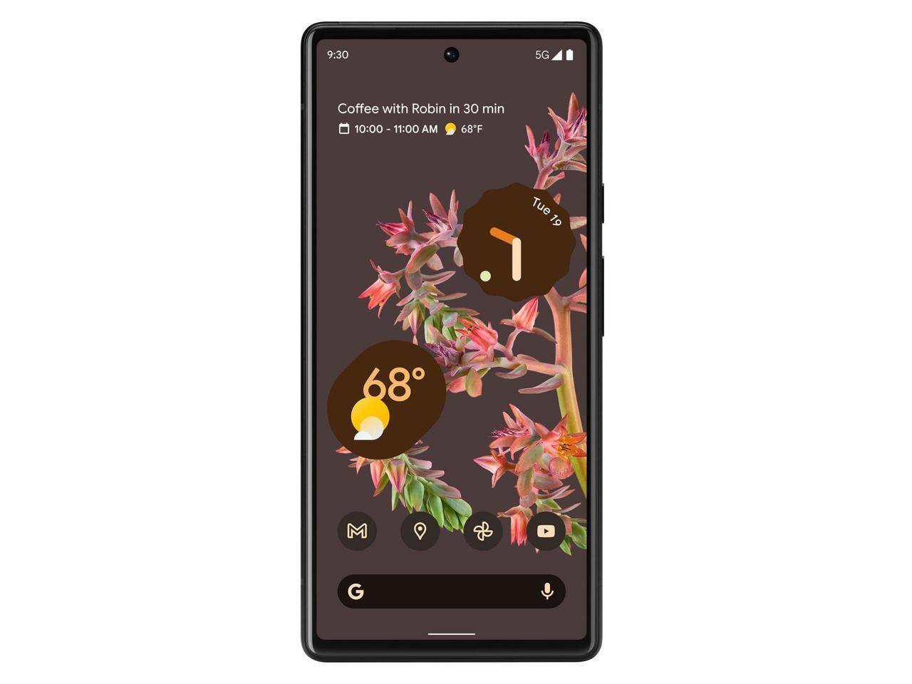 9:30  
5G  
Coffee with Robin in 30 min  
10:00 - 11:00 AM  
68°F  
Tue 19  
68°