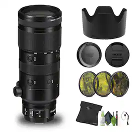 NIKKOR Z 70-200mm f/2.8 VR S Optical Telephoto Zoom Lens for Nikon Z Cameras Bundle (International Version)
