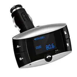 Stock Preferred - Car Wireless FM Transmitter with USB Charger & Hands-Free Call