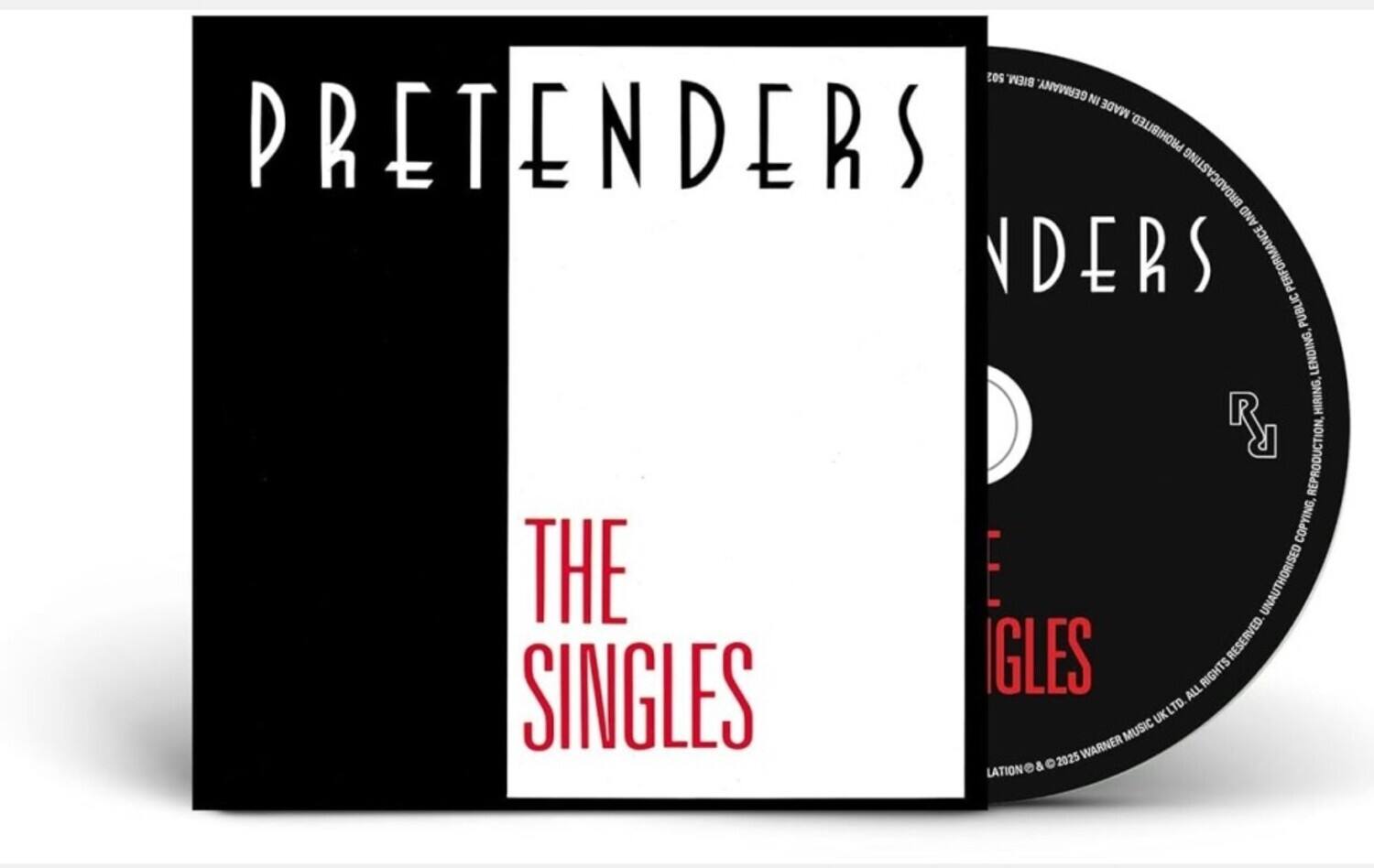 Pretenders  
The Singles  

Pretenders  
The Singles  

© & ™ 2025 Warner Music Ltd. All rights reserved.  
Unauthorized copying, hiring, lending, public performance, broadcasting and reproduction of this CD is prohibited.