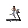 Front. NordicTrack - NordicTrack Commercial 2450 Treadmill with 24" Pivoting Touchscreen - Black.