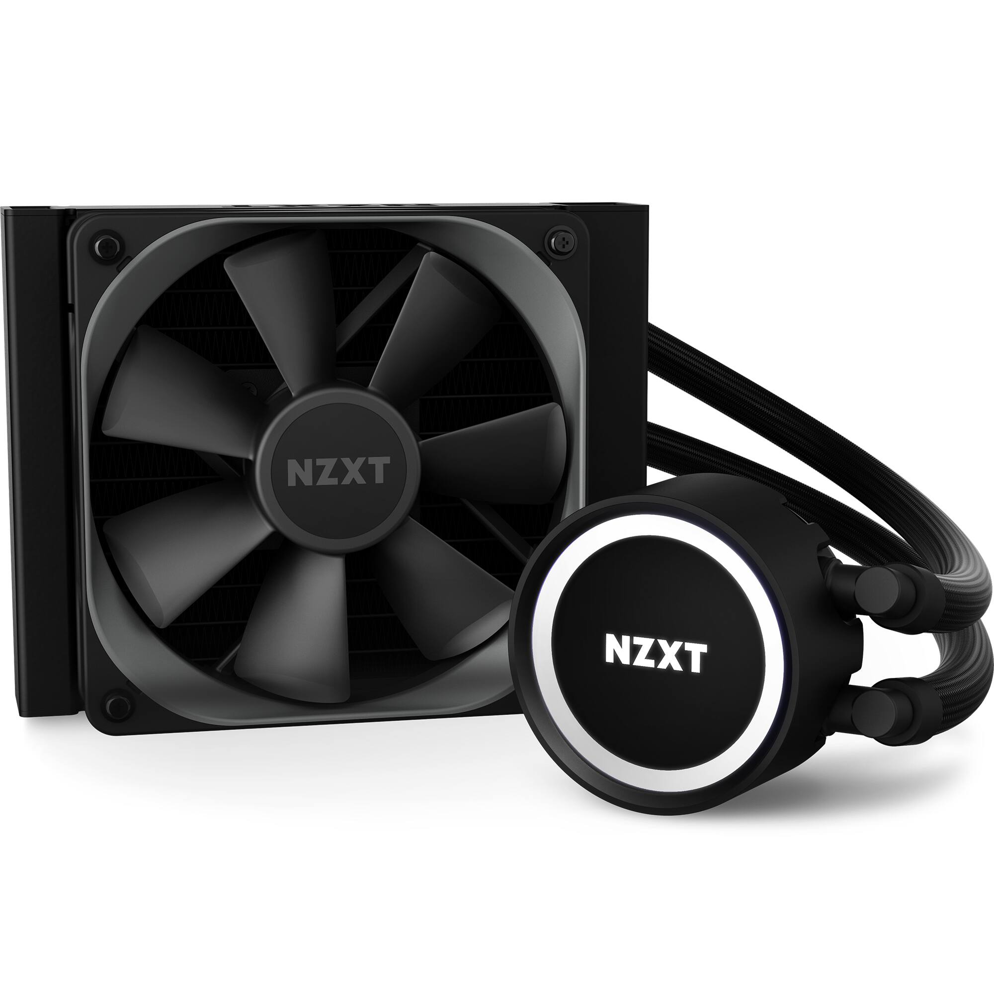 NZXT Kraken 120mm Radiator CPU Liquid Cooler (1 x 120mm Aer P Fan) with ...