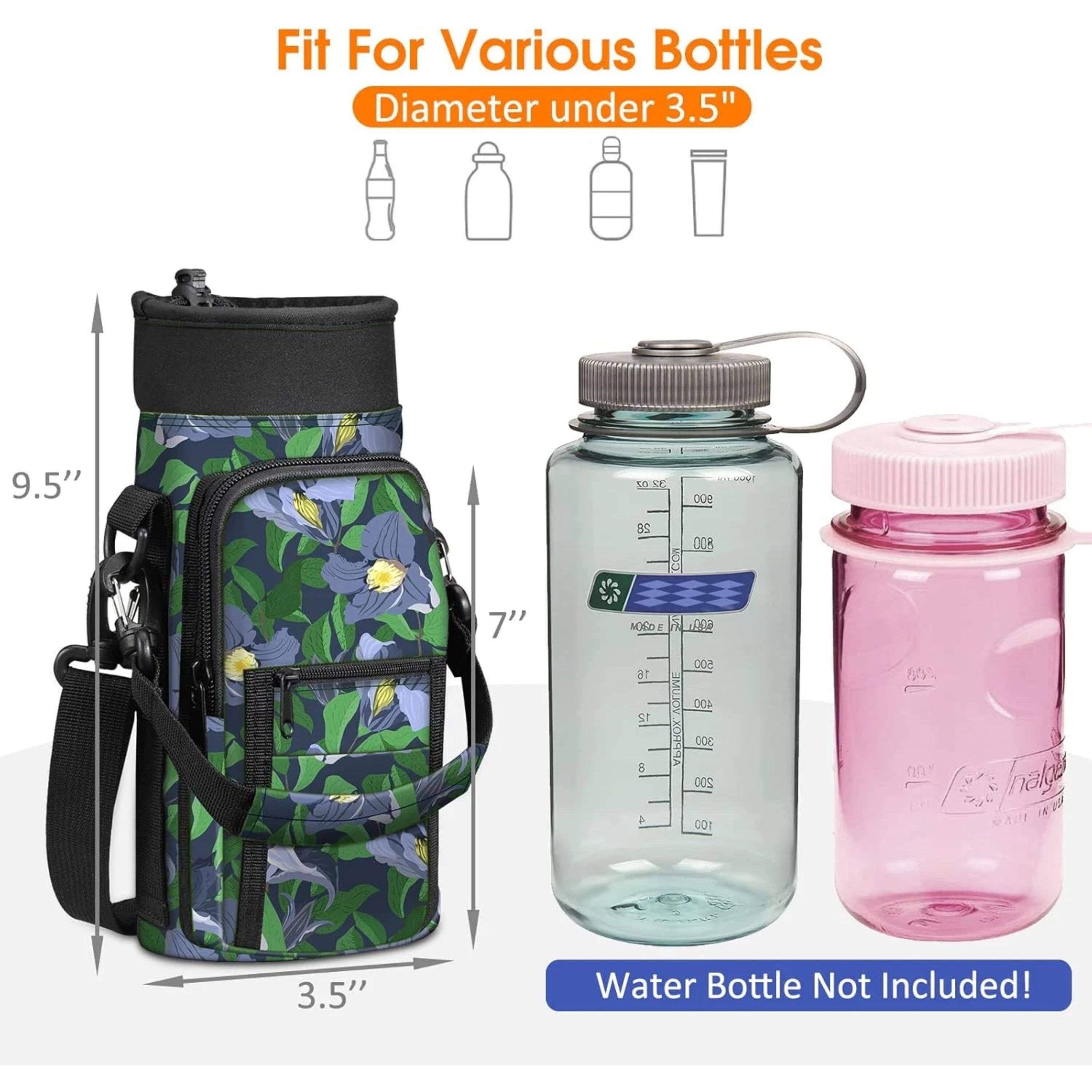 Fit For Various Bottles Diameter under 3.5" 9.5" 10 SE oue 28 OCR " MOEDE F 2 548 500 16 ADOINE 400 12 b 300  200 4 100 M  halge IE A 3.5" Water Bottle Not Included!