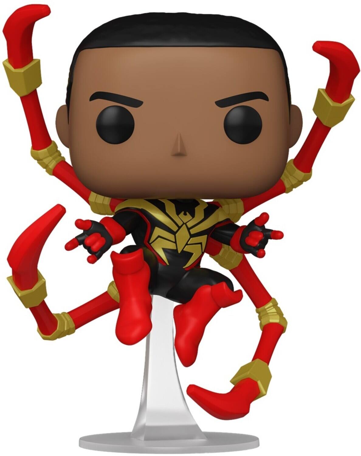 Alt View 2. Funko - Funko Pop! Spider-Man - Miles Morales Iron Spider - Multicolor.