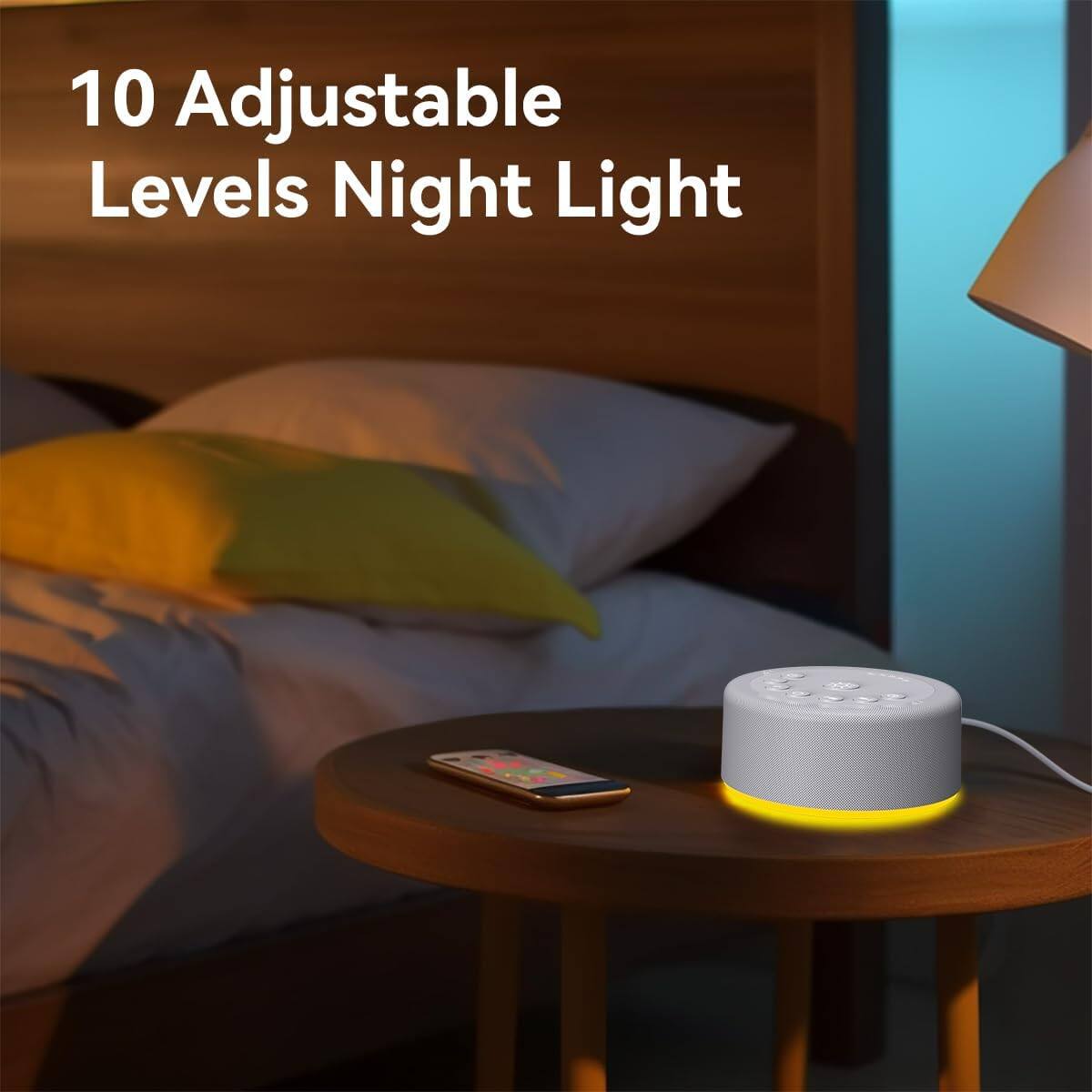 10 Adjustable Levels Night Light