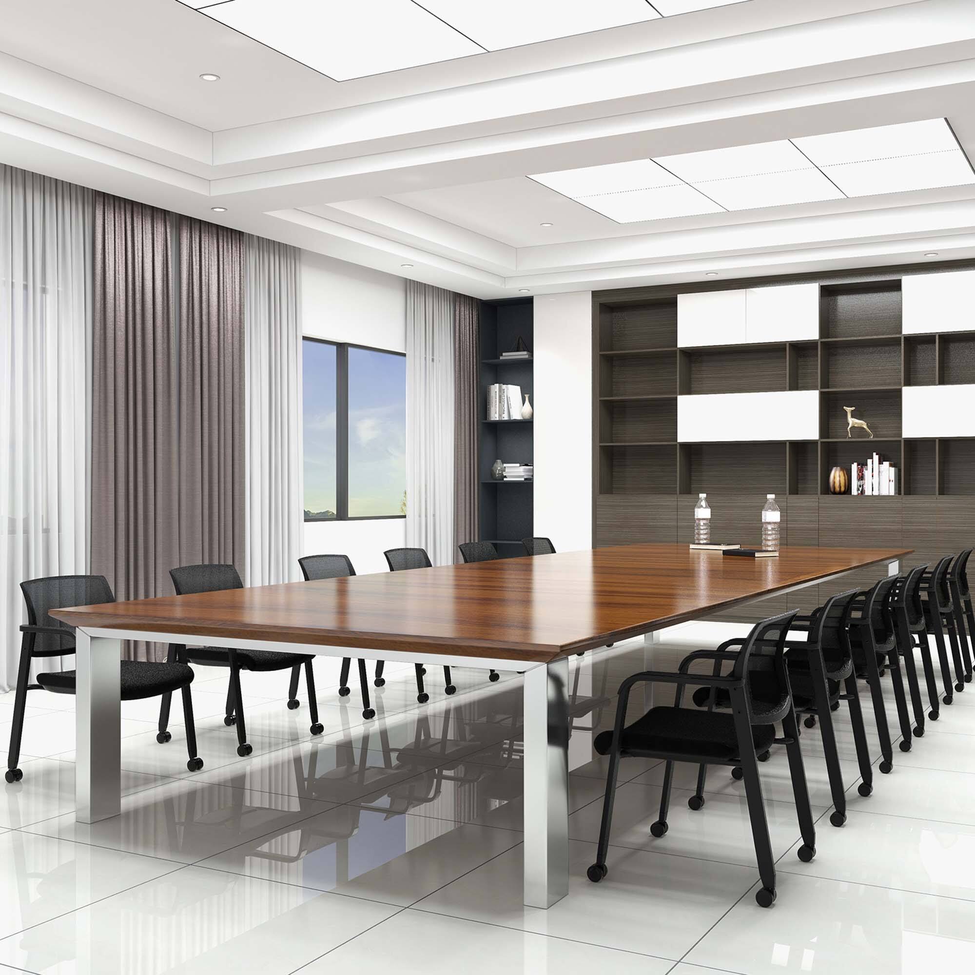 Alt View 17. Costway - Conference Mesh Stackable Office Guest Chair (Set of 2) - Black.