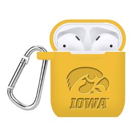 Affinity Bands - Iowa Hawkeyes Debossed Silicone AirPods Case Cover - No Size - Multicolor