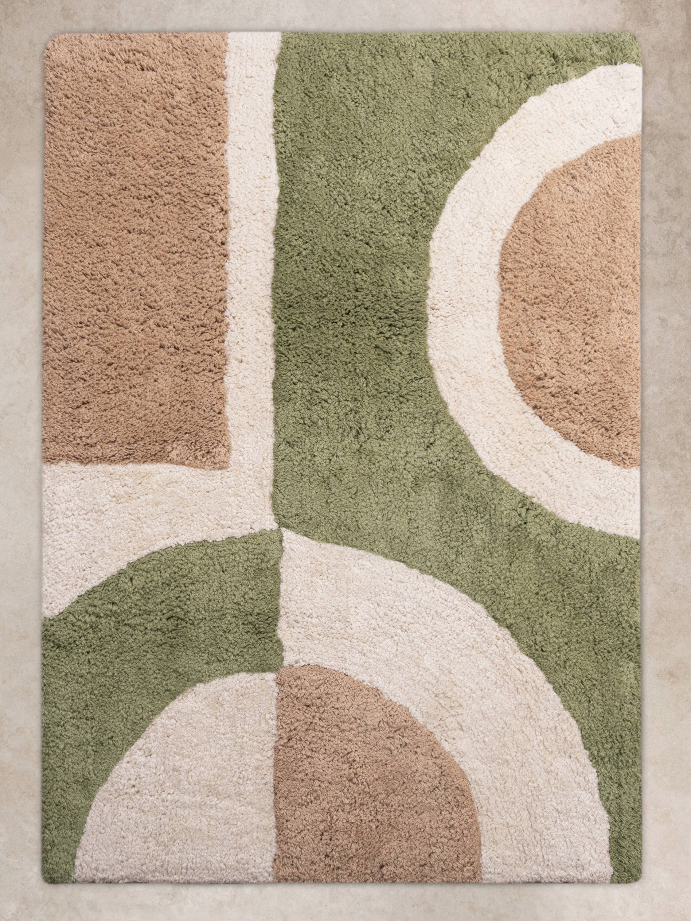 Front. GAURI KOHLI - Glendale Bath Mat - Multicolored.