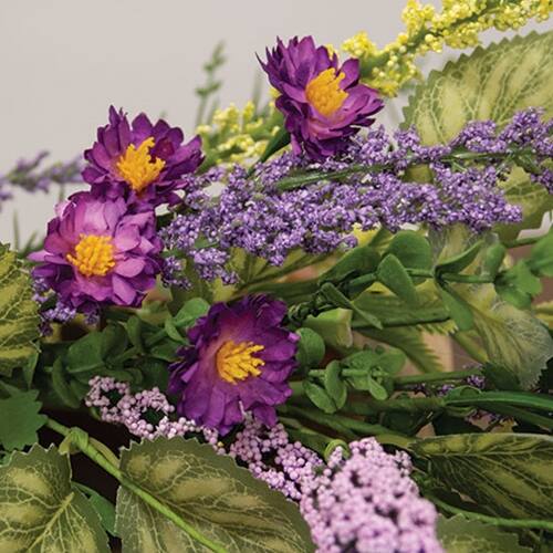 Left. BreeBe - Amethyst Garden Garland - Multicolor.