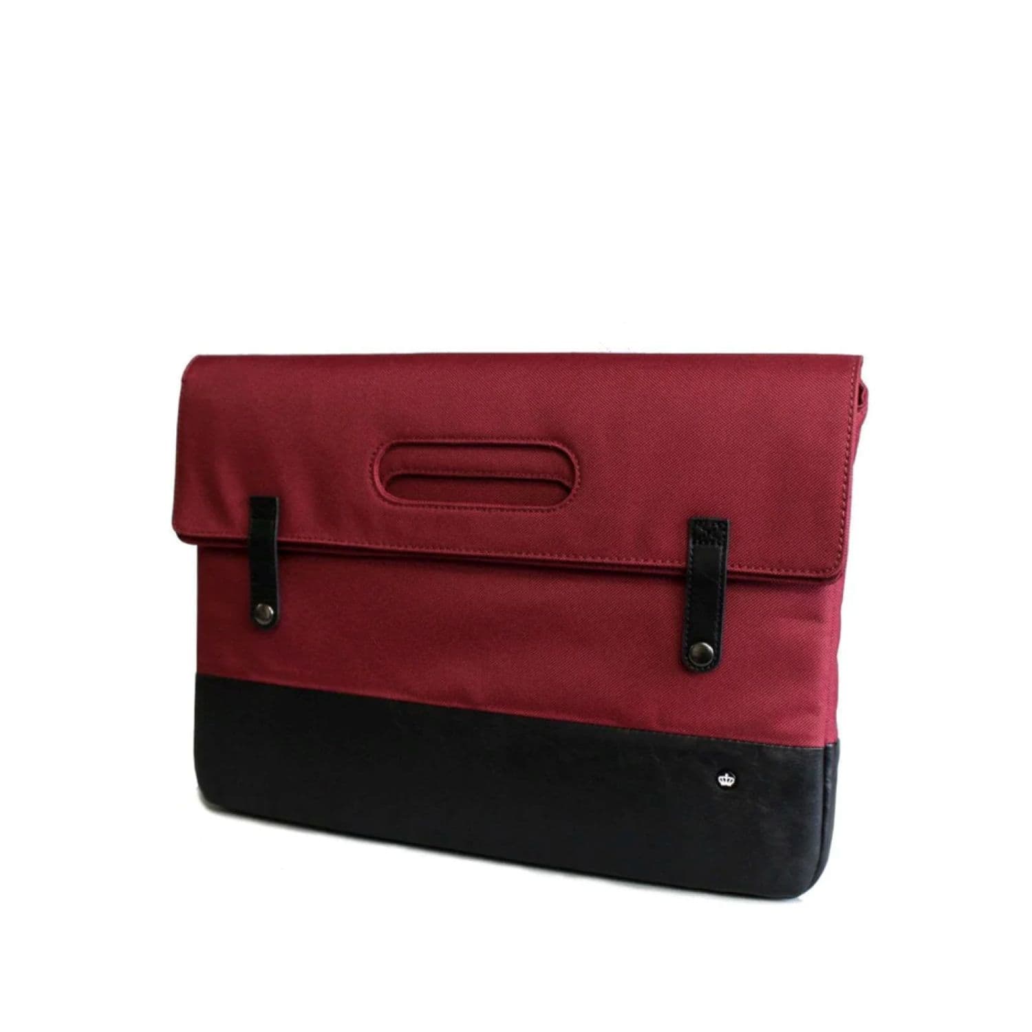 PKG - Grab-Bag Foldover Tote Bag - Burgundy
