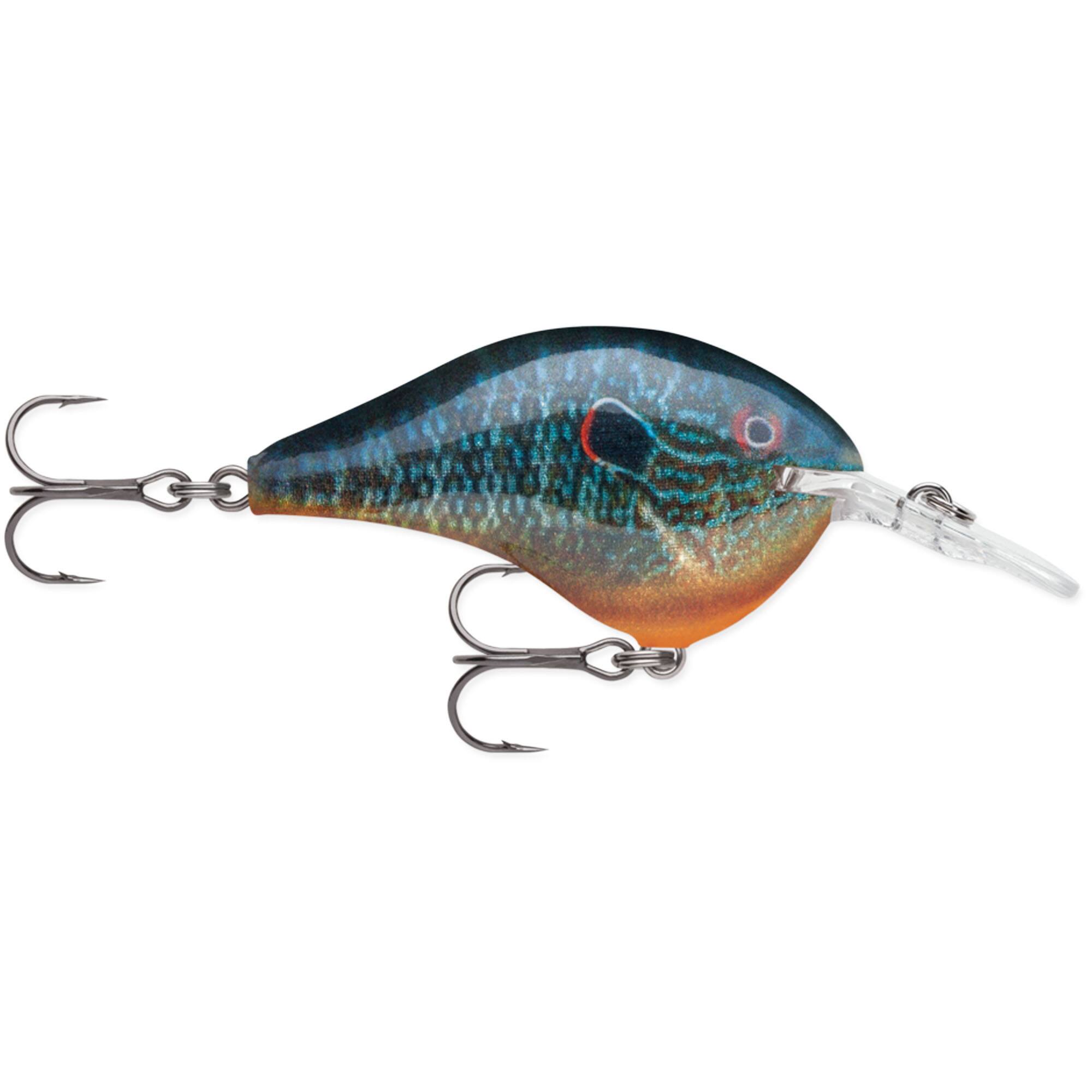 Front. Rapala - Rapala Dives-To 06 Fishing Lure, Live Pumpkinseed - Live Pumpkinseed.