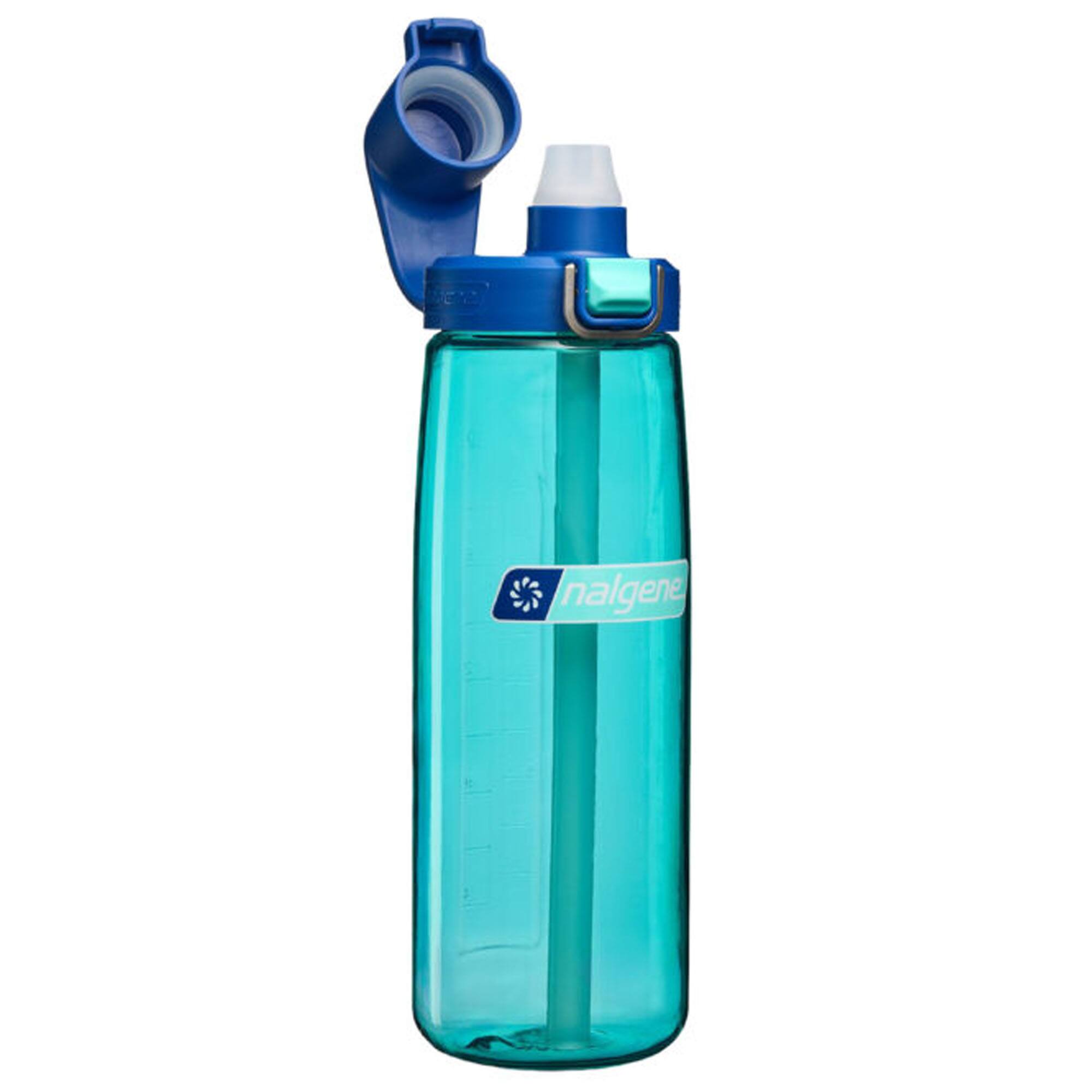 Alt View 2. Nalgene - Nalgene Sustain 24 oz. FreshFlow Straw Bottle, Aqua - Aqua.