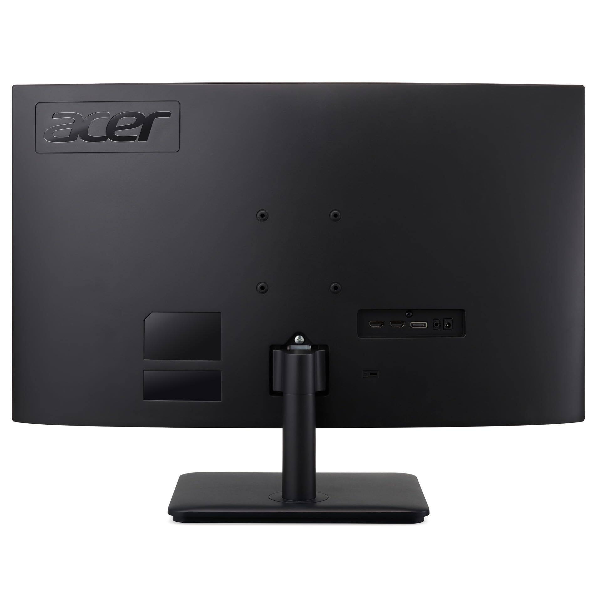 Left. Acer - Nitro ED270R - 27" Monitor FullHD 1920x1080 VA 165Hz 1ms VRB 250Nit HDMI - Black.