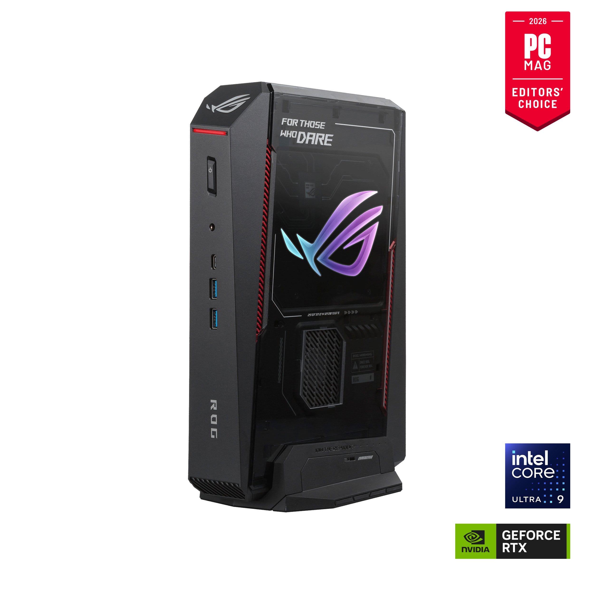 ASUS - ROG NUC 16 AI Gaming Mini Desktop - Intel Core Ultra 9 290HX (2026) - 32GB Memory - GeForce RTX 5080 - 1TB Storage - Black