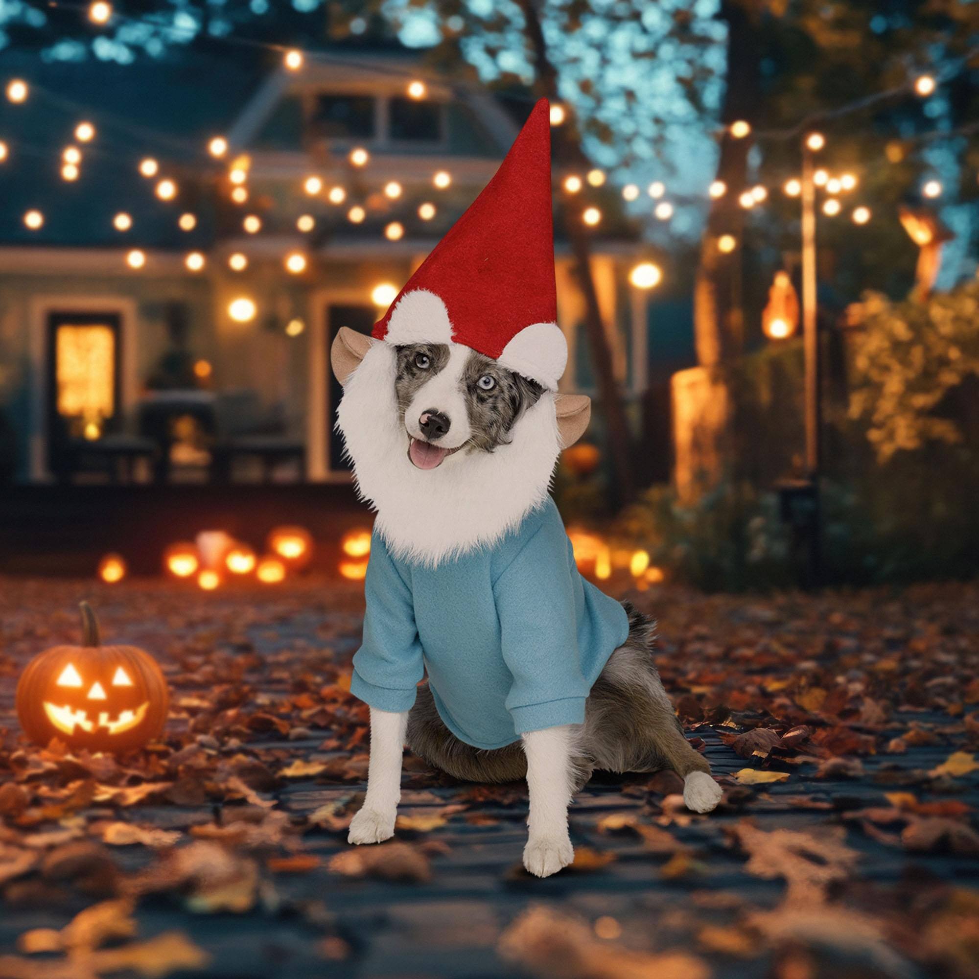 Alt View 10. Funworld - Gnome Pet Costume | X-Large - Multi-Colored.