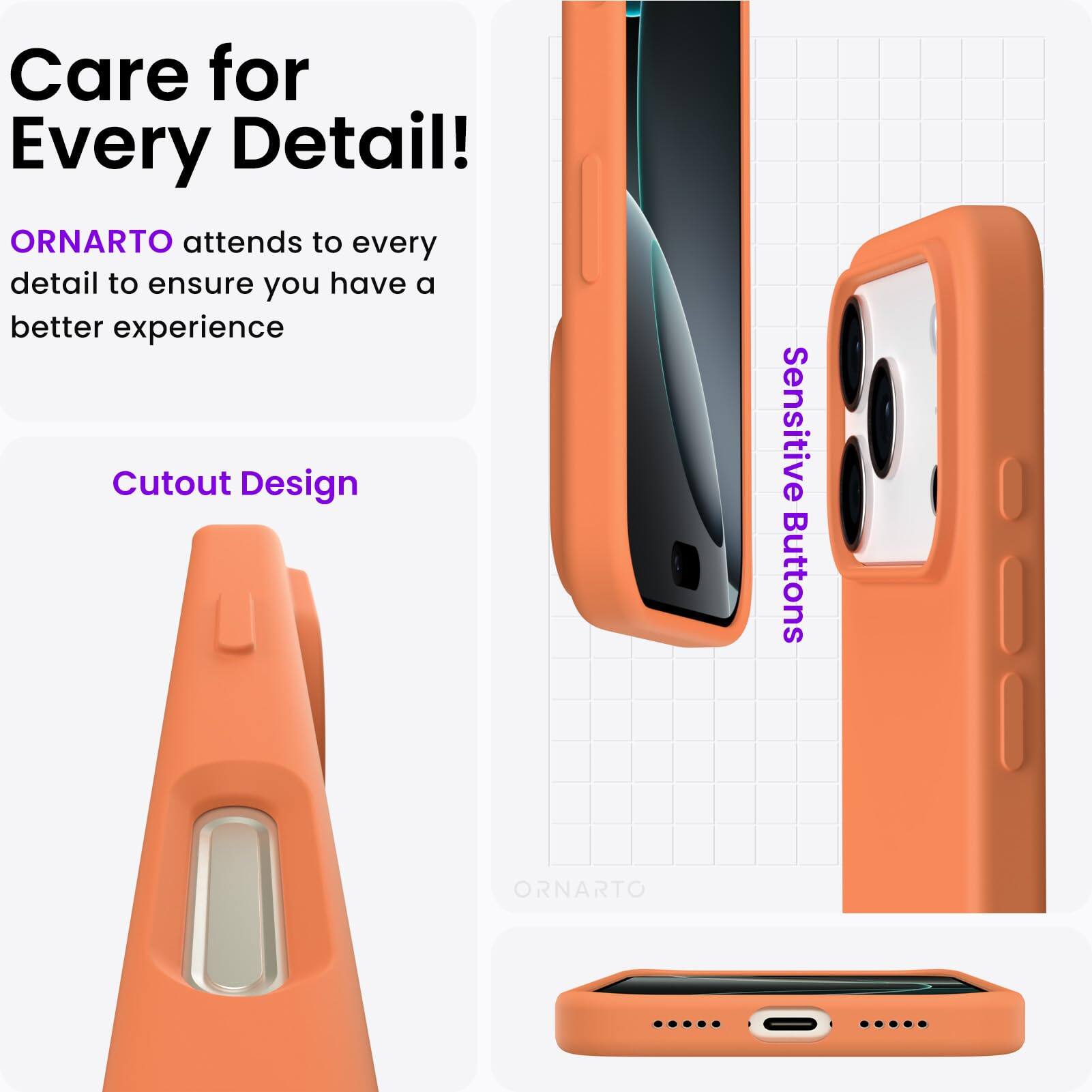 Care for Every Detail!

ORNARTO attends to every detail to ensure you have a better experience

Cutout Design

Sensitive Buttons