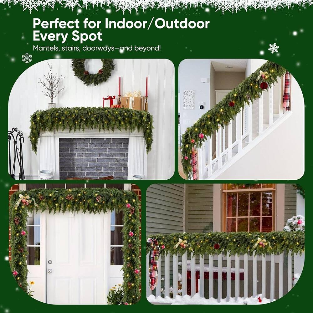 Perfect for Indoor/Outdoor  
Every Spot  
Mantels, stairs, doorways—and beyond!