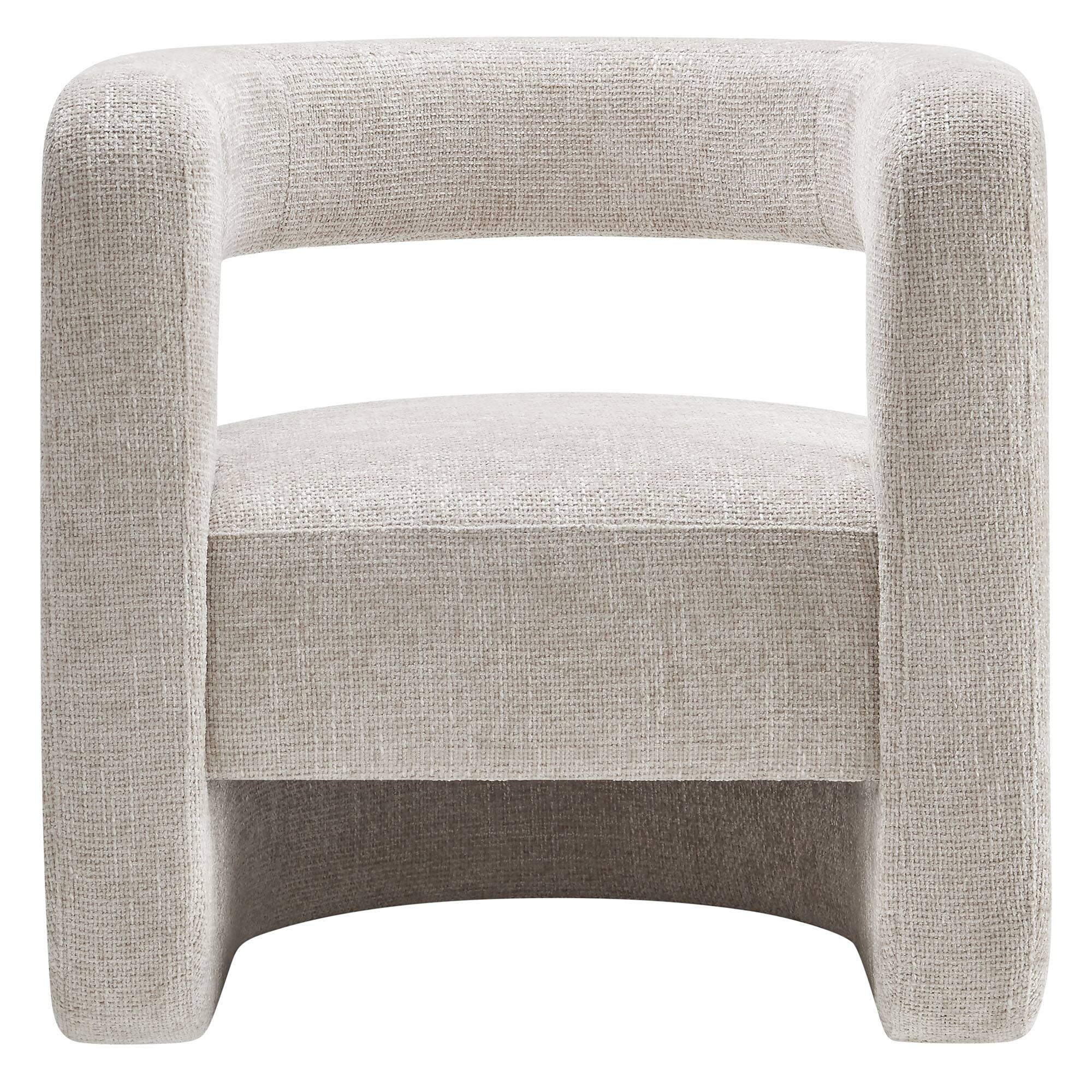 Alt View 4. Modway - Jaylin Upholstered Chenille Accent Chair by Modway - Dove Gray.
