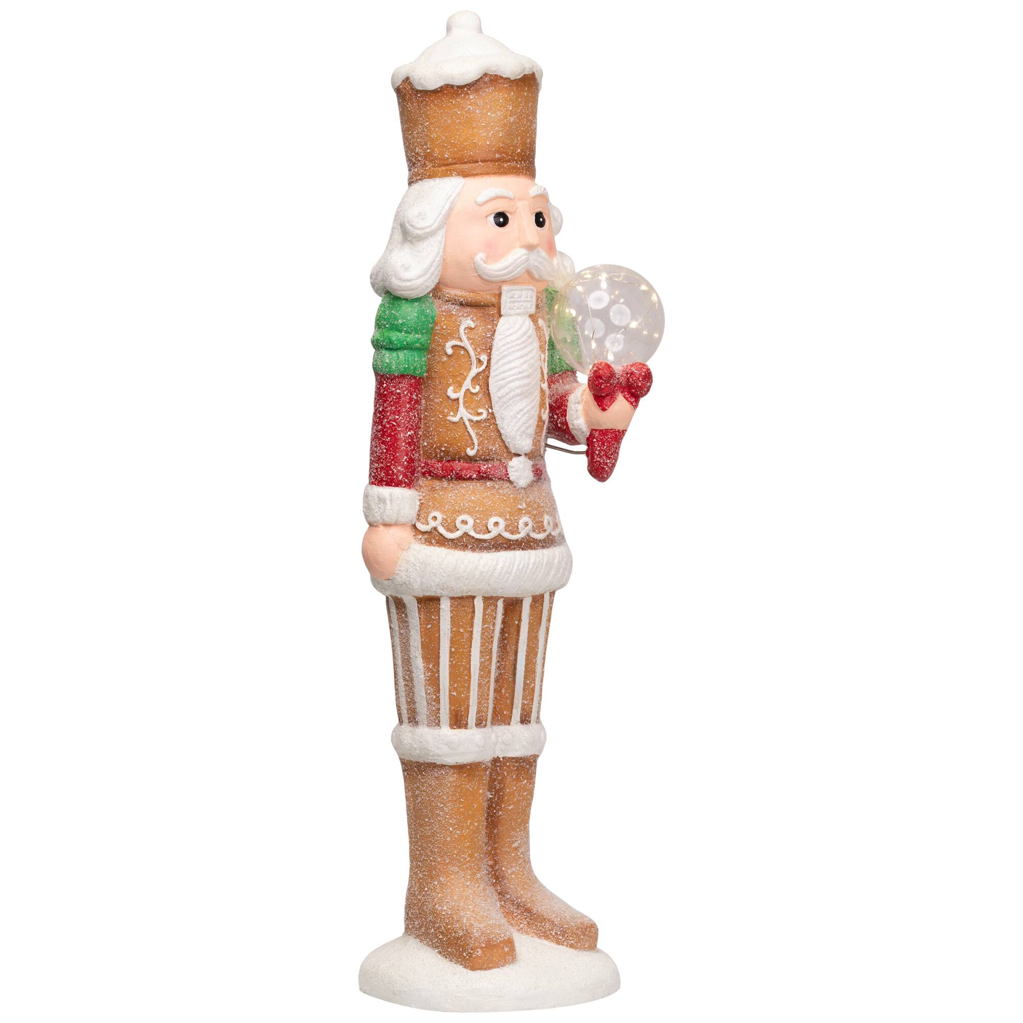 Northlight LED Lighted Christmas Gingerbread Nutcracker 27