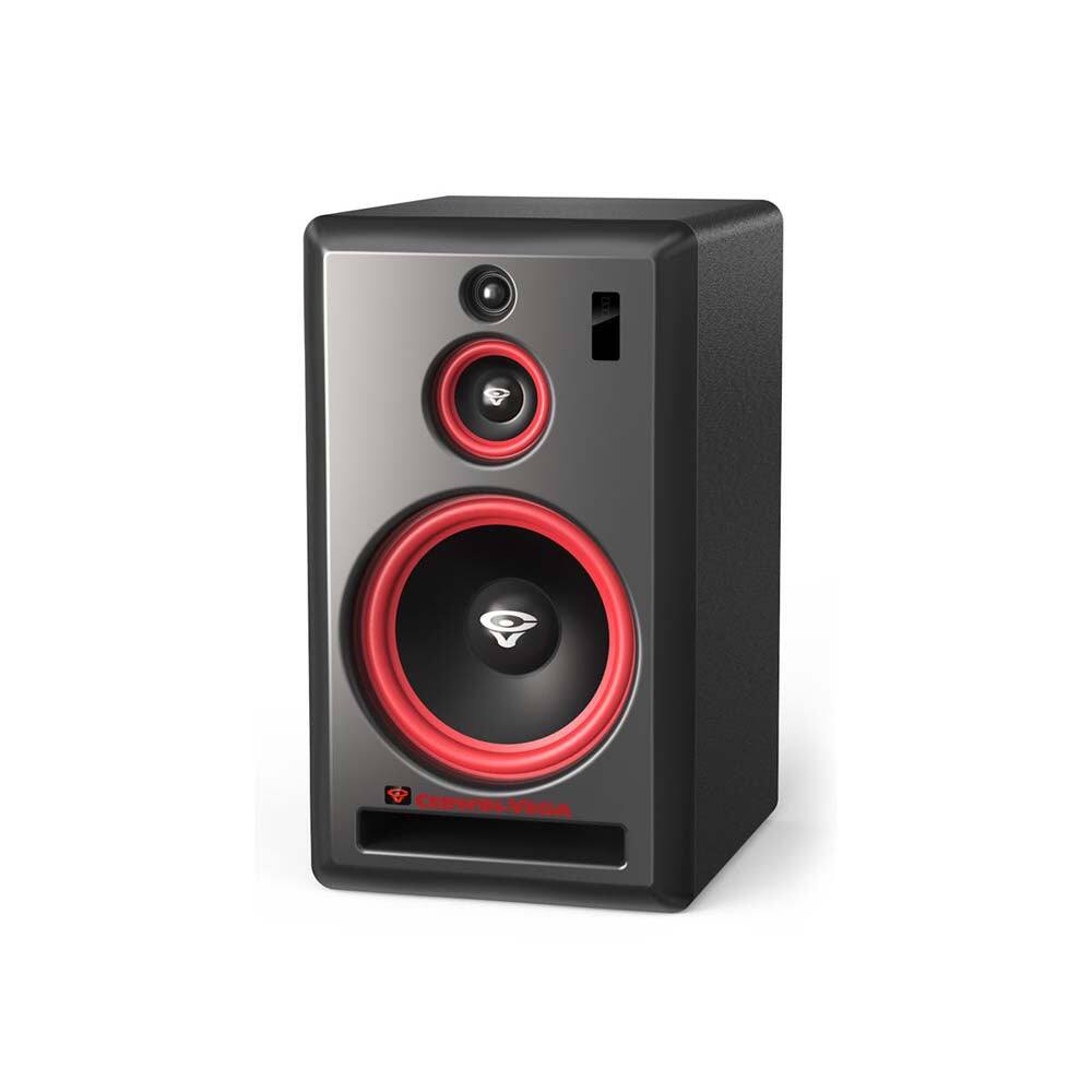 Left. Cerwin Vega - Cerwin Vega VEGA10SB-HUB 10" 3-Way STUDIO MONITOR - Black.