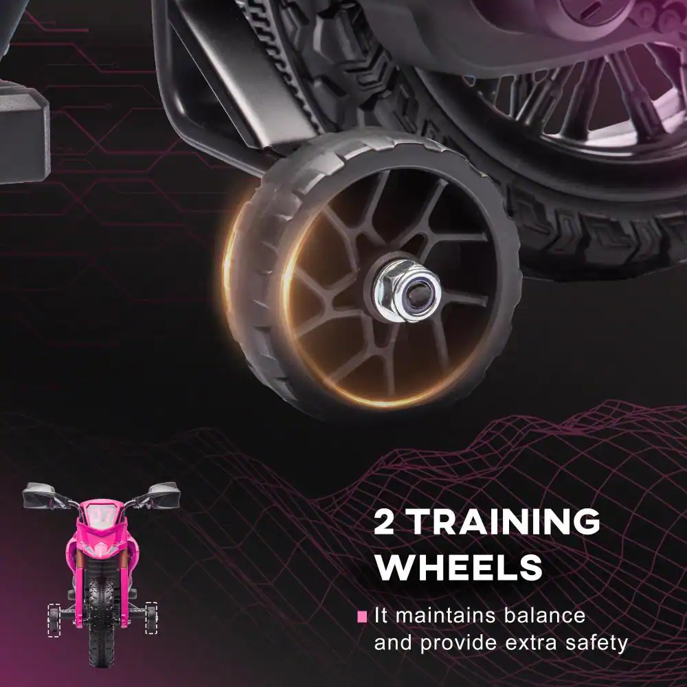 2 TRAINING WHEELS

- It maintains balance and provides extra safety