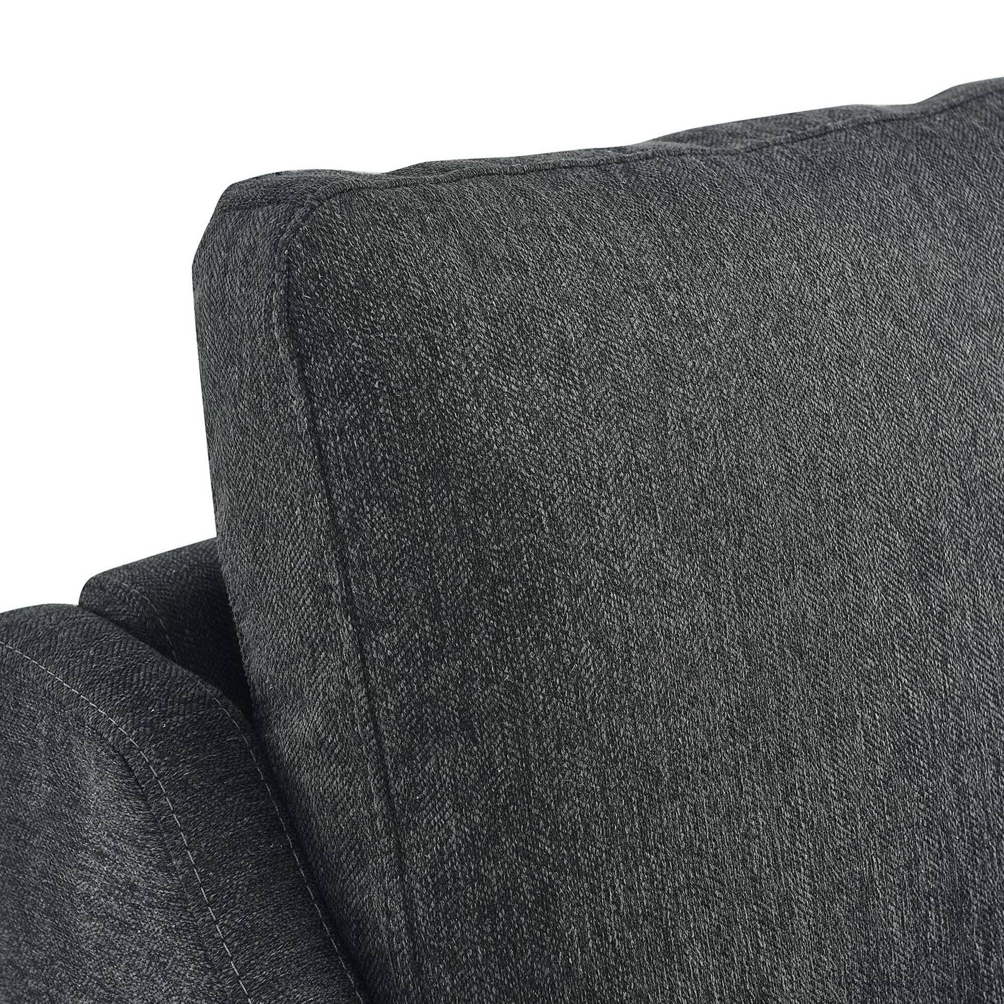 Alt View 2. Modway - Corland Upholstered Fabric Armchair by Modway - Gray.