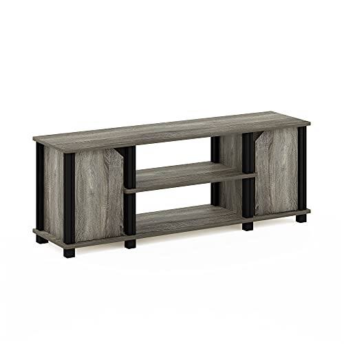 French Oak/Black-45 Inch with Door