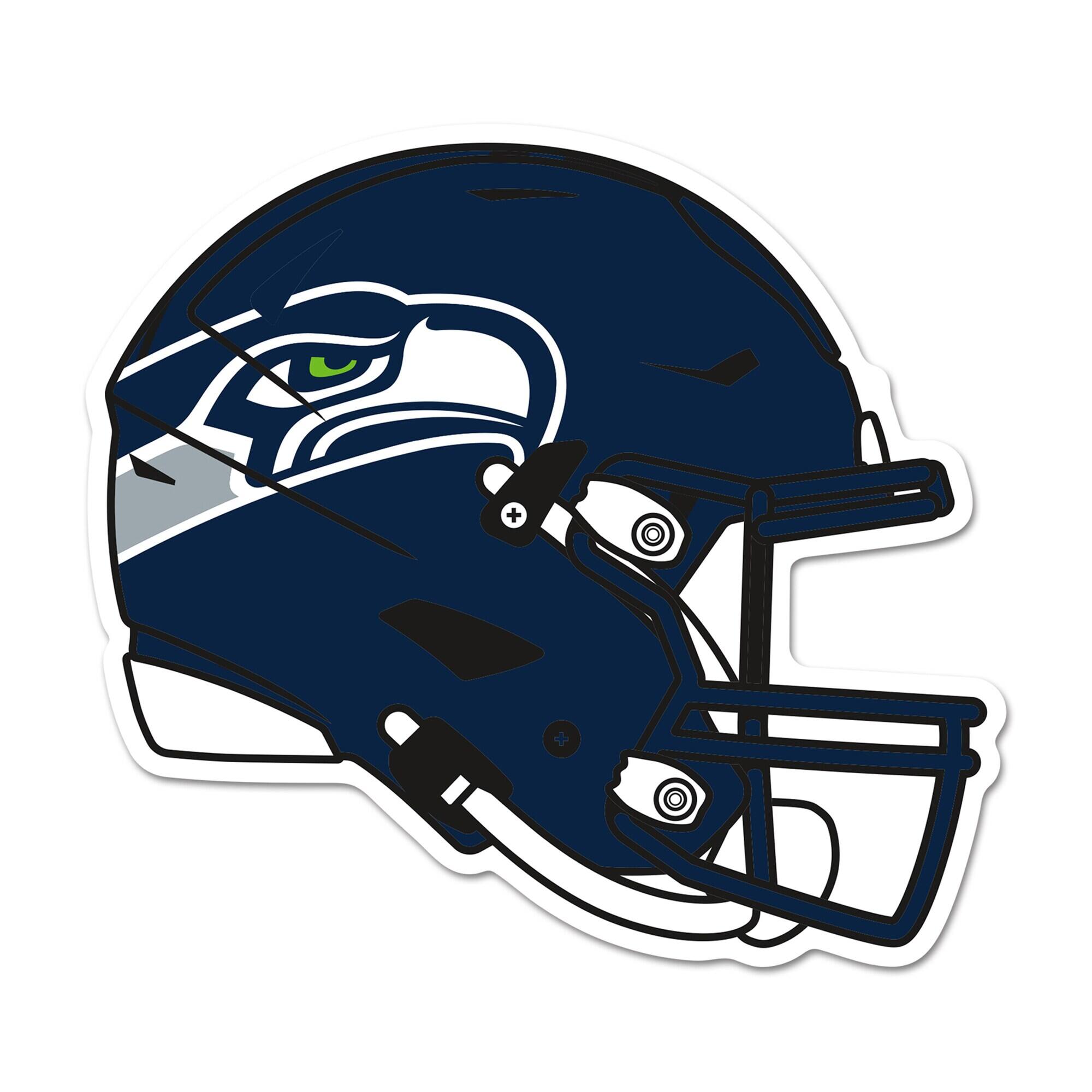 Seattle Seahawks 14" Helmet Wood Sign