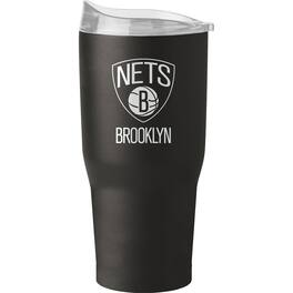 Logo Brands - Brooklyn Nets 30oz. Flipside Powder Coat Tumbler - Multicolor