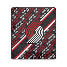 Pegasus - Portland Trail Blazers 60" x 70" Diagonal Lined Wordmark Ultra Soft Blanket - Multicolor