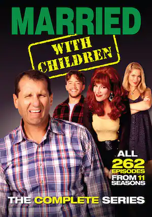 Front. Married...With Children: The Complete Series - DVD.