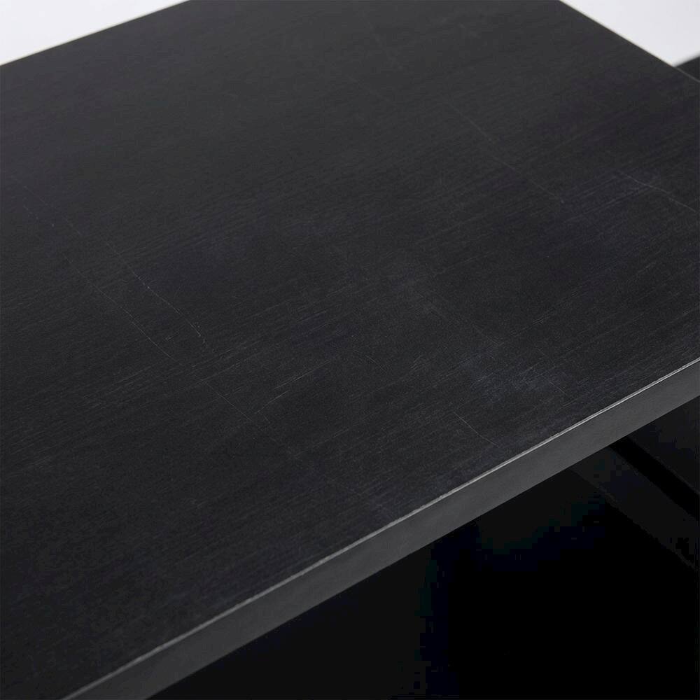 Alt View 1. FurniFact - Black/Grey no tools entertainment center with modern design - Black/Grey.