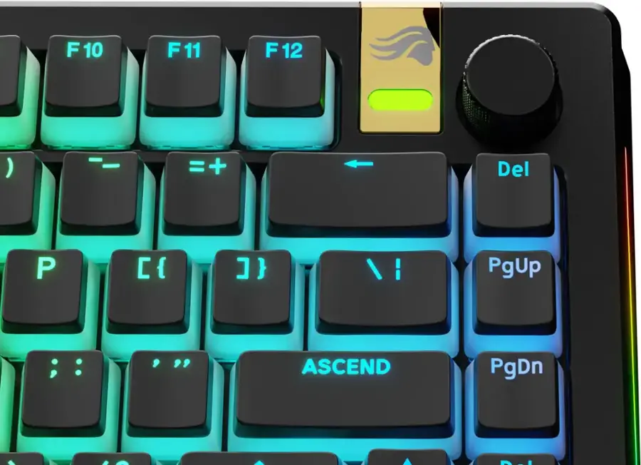 The text on the image can be grouped and corrected as follows:

1. The F keys (F1, F2, F3, F4, F5, F6, F7, F8, F9, F10, and F11) are located in the top row of the keyboard.
2. The F12 key is located in the bottom row, to the right of the F11 key.
3. The Del key is located in the bottom row, to the left of the F12 key.
4. The PgUp and PgDn keys are located in the bottom row, to the right of the Del key.
5. The Ctrl key is located in the bottom row, to the left of the PgUp key.
6. The I key is located in the bottom row, to the right of the Ctrl key.
7. The P key is located in the bottom row, to the right of the I key.

The image shows a close-up of a keyboard with the F keys and other keys labeled.