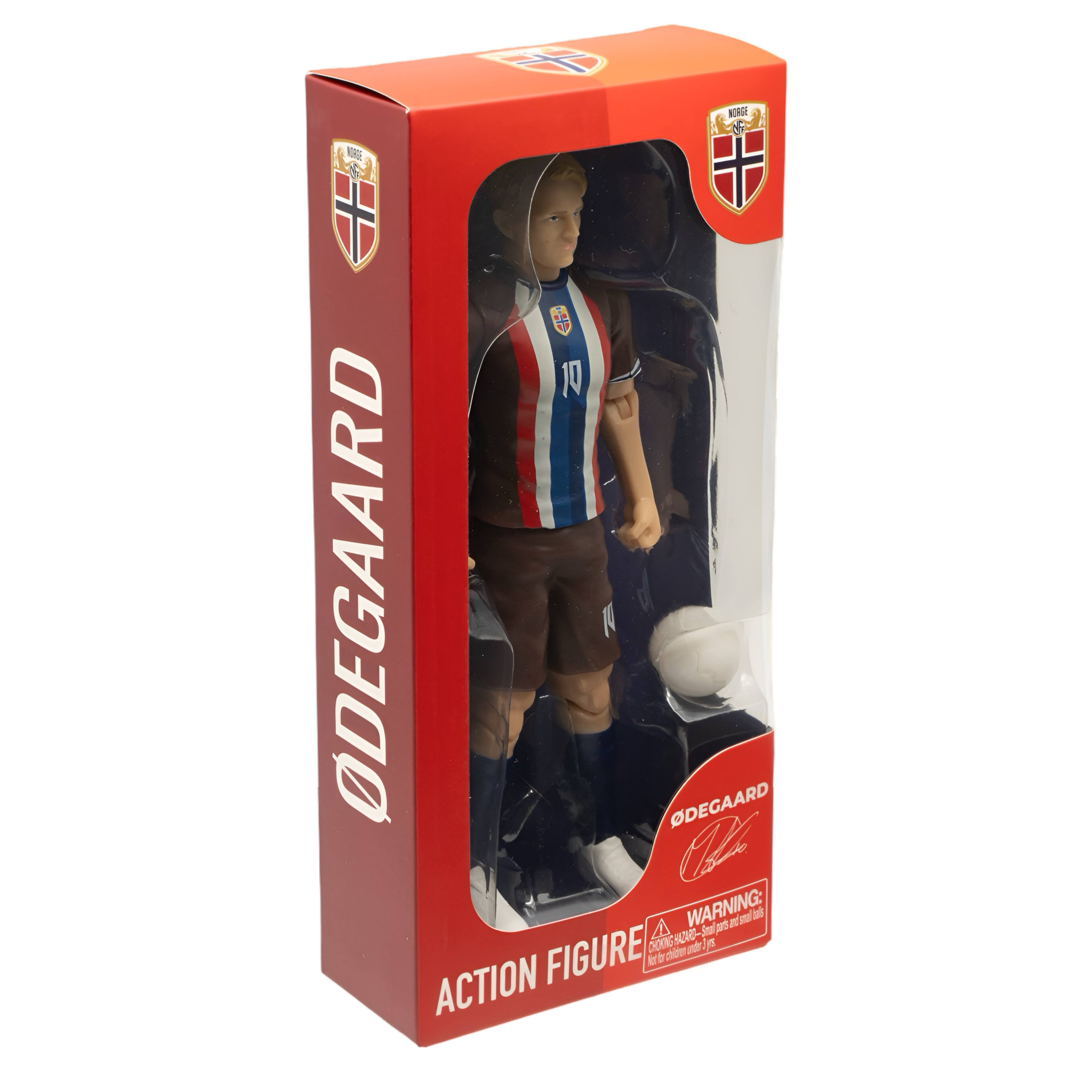 NORGE  
ODEGAARD  
ODEGAARD  
ACTION FIGURE  

WARNING:  
CHOKING HAZARD - Small parts. Not for children under 3 years.