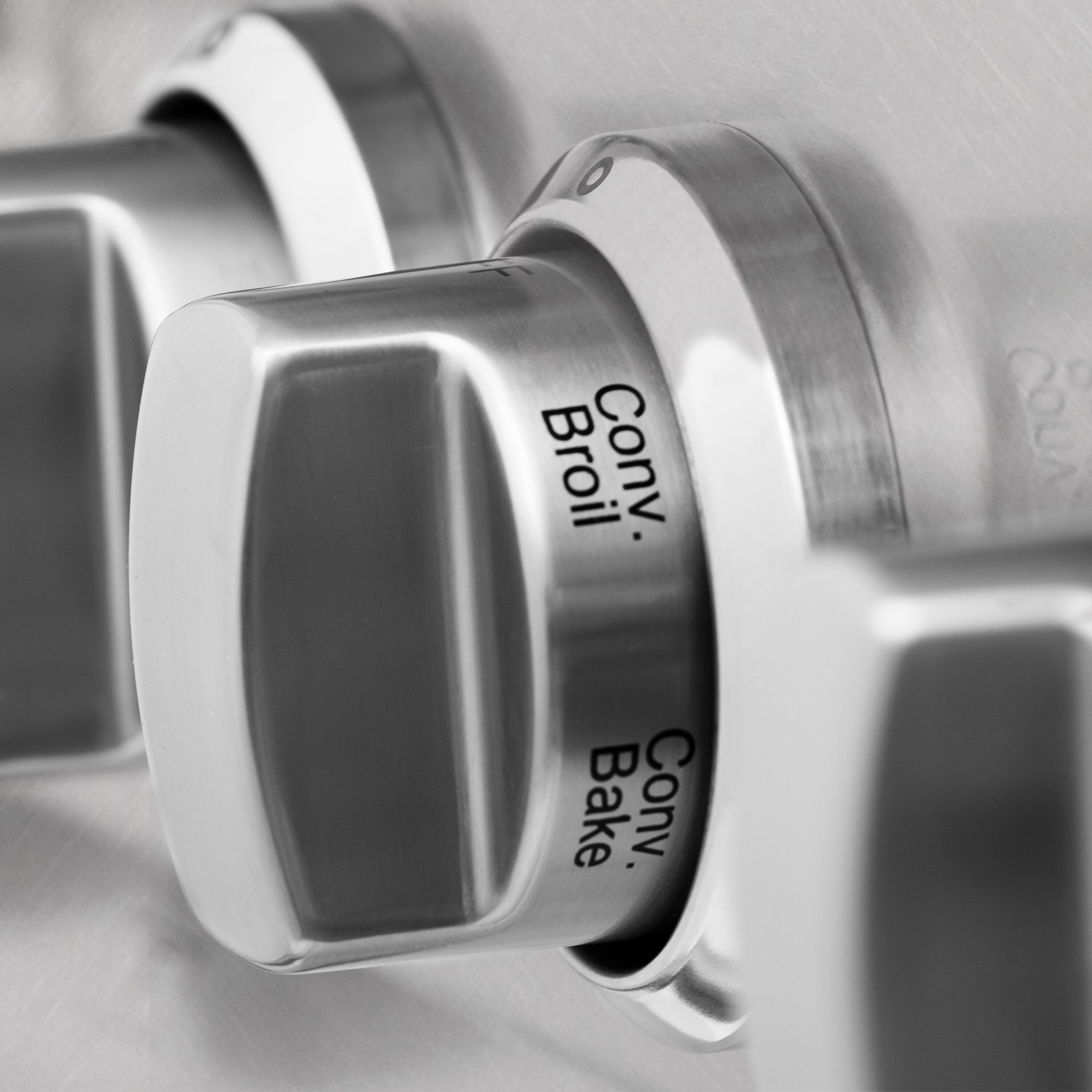 The text on the image reads "Conv. Bake Conv. O Broil."