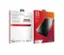 The image features a red box with a black screen protector for the iPad 2024. The box is labeled "ZAGG InvisibleShield" and is designed to protect the screen from scratches and smudges. The box is placed next to a white box, which is also labeled "ZAGG InvisibleShield" and contains the same product. The two boxes are placed side by side, showcasing the screen protector in both colors.