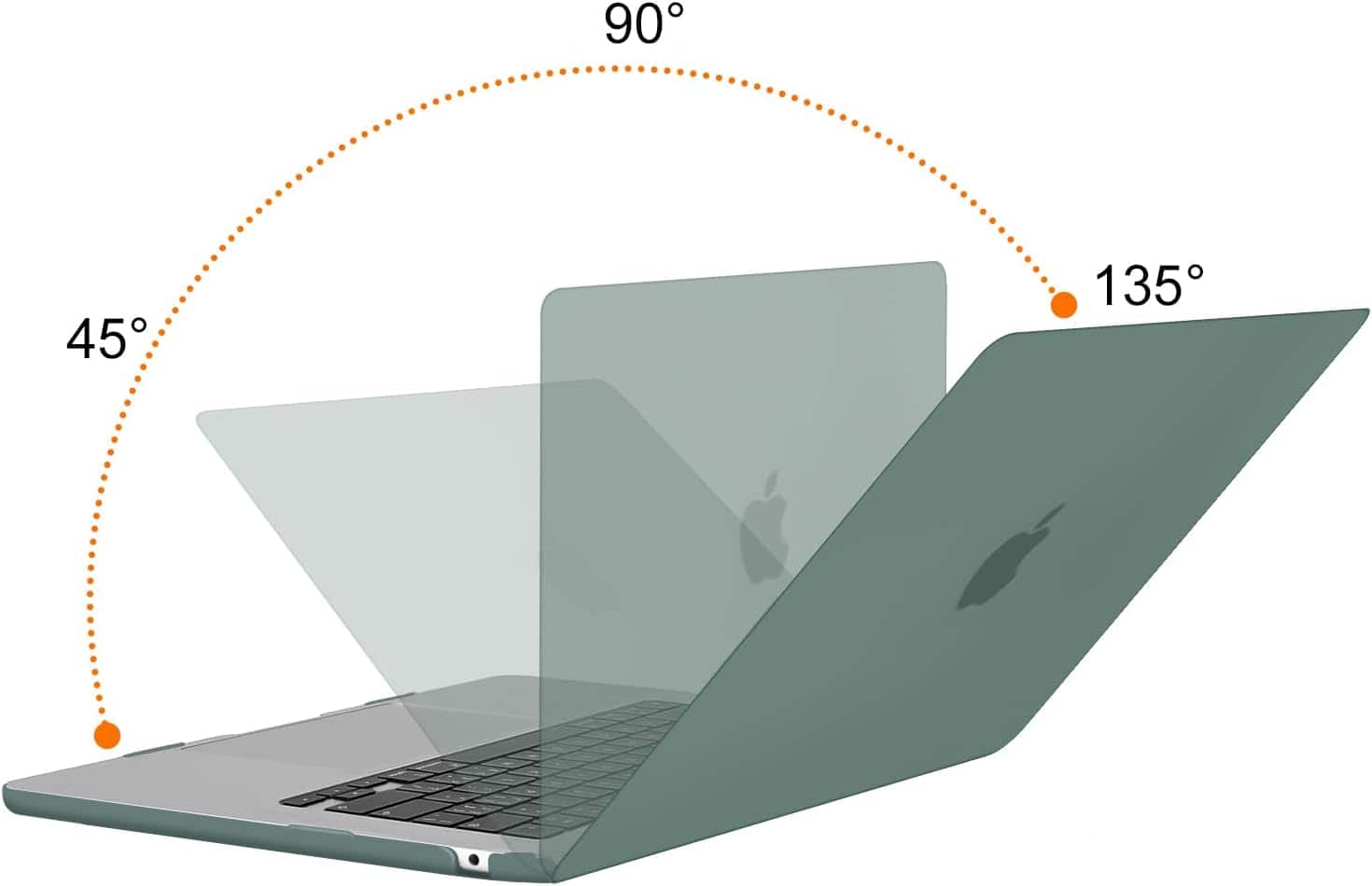 mosiso MacBook Air 15 inch Case for models A3448 A3241 A3114 A2941