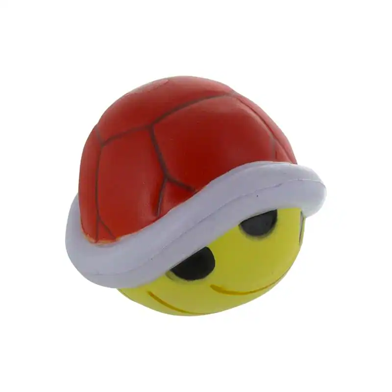 Front. Jakks Pacific - Super Mario Foam Stress Ball | Red Koopa Shell - Red.