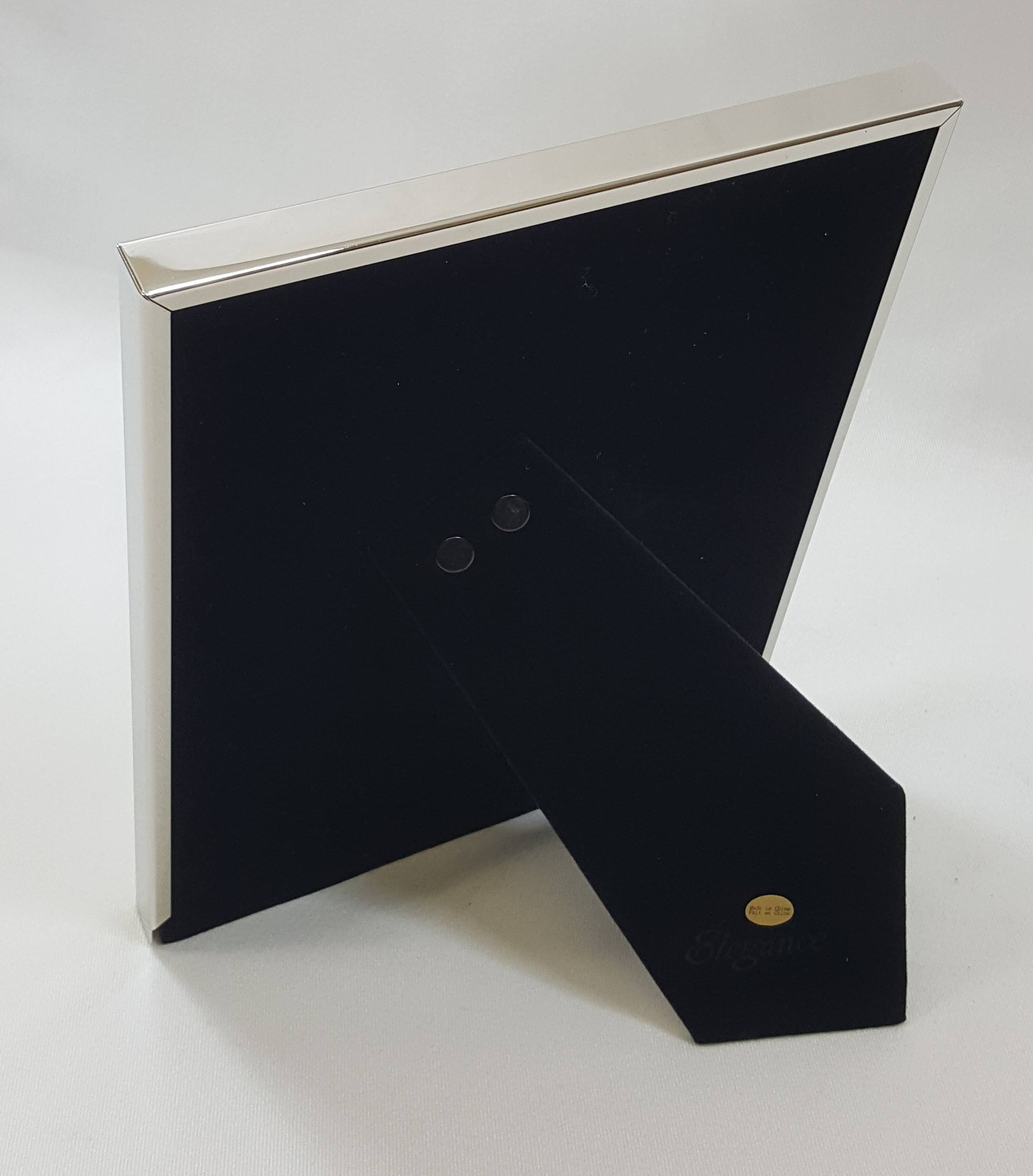 Left. Jiallo - Shadow box frame 5 x 7" - Silver, Multi Color.