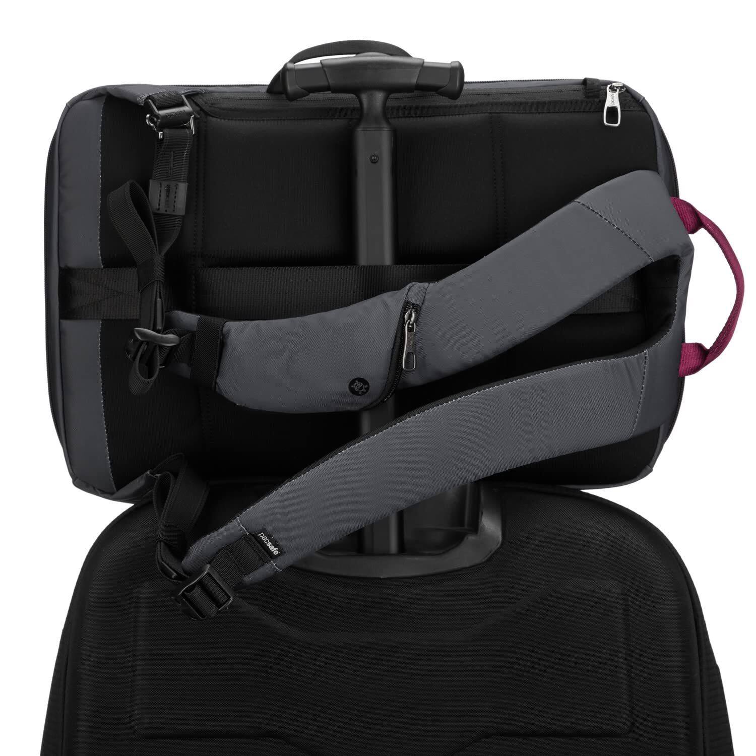 Alt View 1. Pacsafe - Pacsafe Metrosafe X 16 Inches Commuter Backpack (Slate) - Slate.