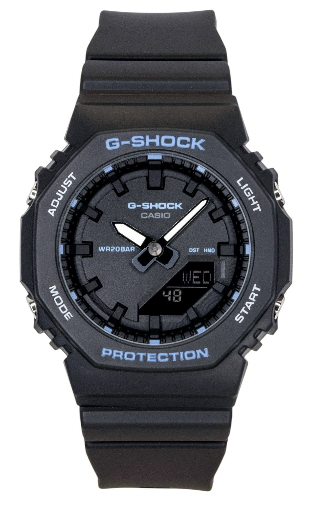 Casio | | G-Shock Analog Digital Bio-Based Plastic Strap Dial Quartz GMA-P2100BA-1A 200M Women's Watch | Black | Best Buy