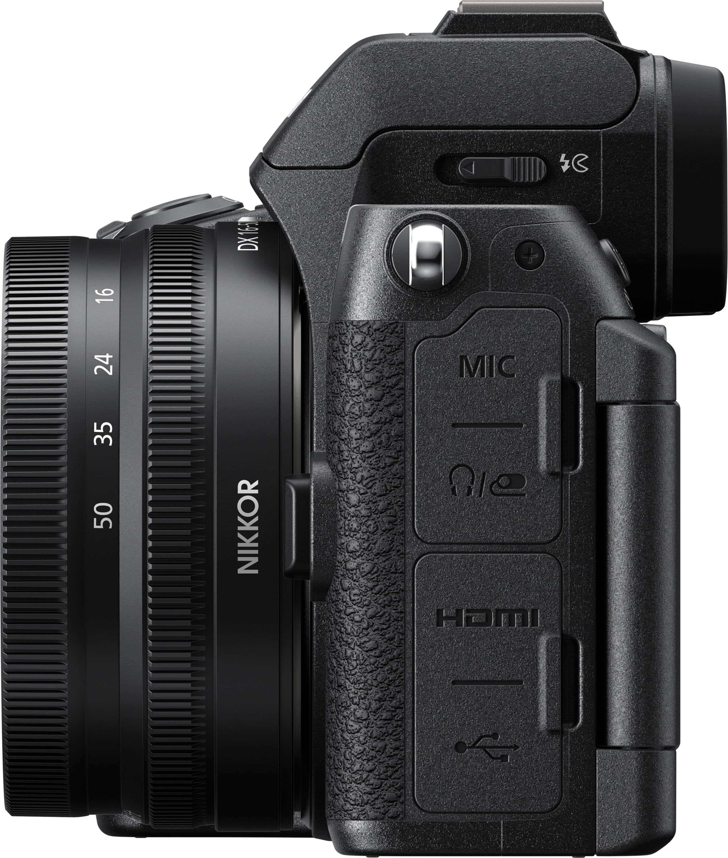 The text on the image reads: "4 DX161 16 24 MIC 35 50 NIKKOR 810 HOMI."