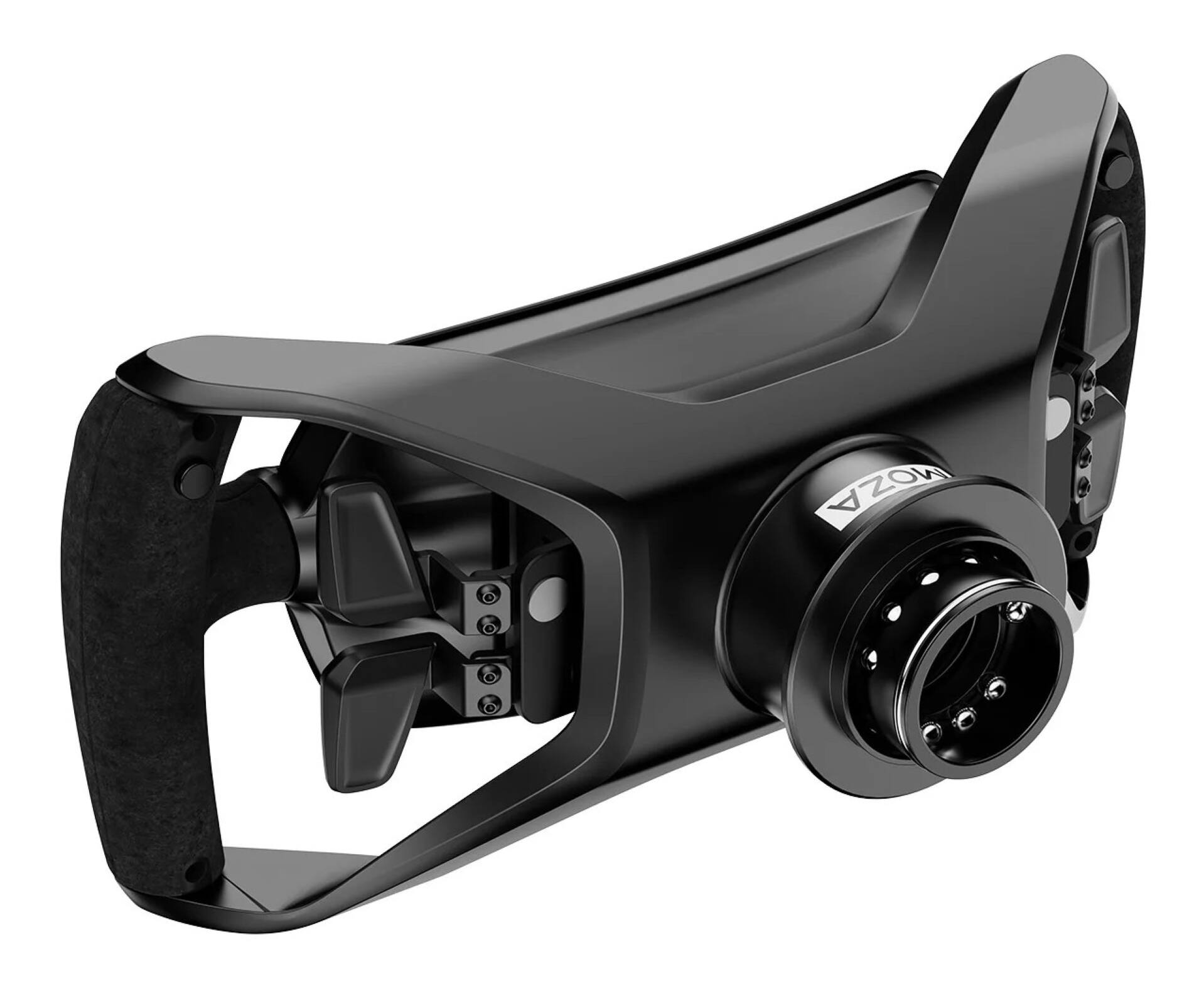 Alt View 14. Moza Racing - Porsche Mission R Steering Wheel for Windows - Black.