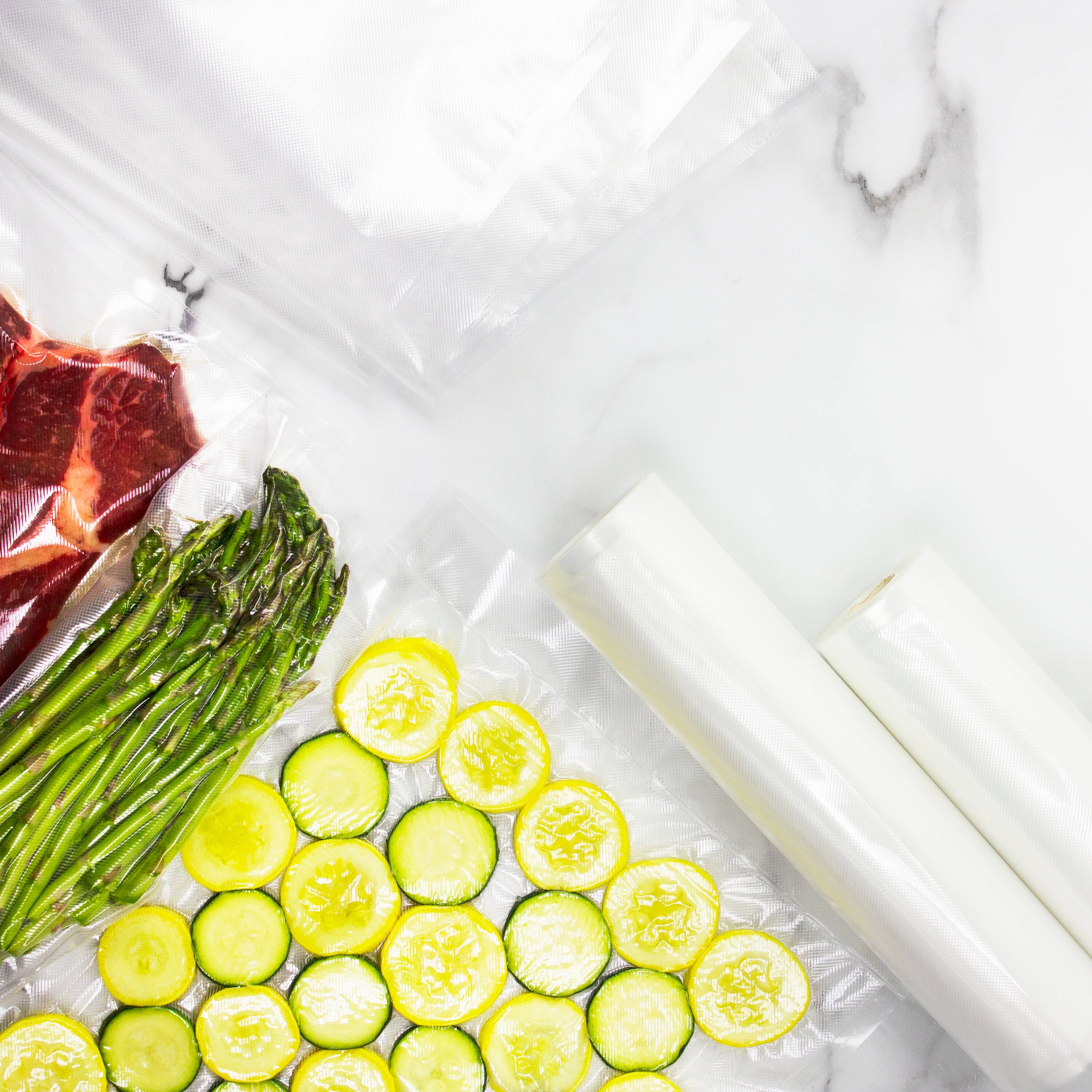 Alt View 5. Nesco - Vacuum Sealer Bag Variety Pack - Clear.
