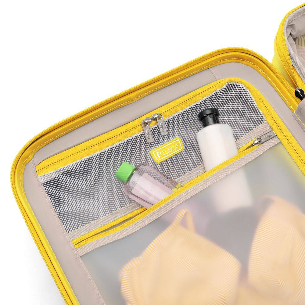 Alt View 3. Atlantic - Atlantic Luggage Hardside Expandable Carry On Spinner - Sunshine Yellow.