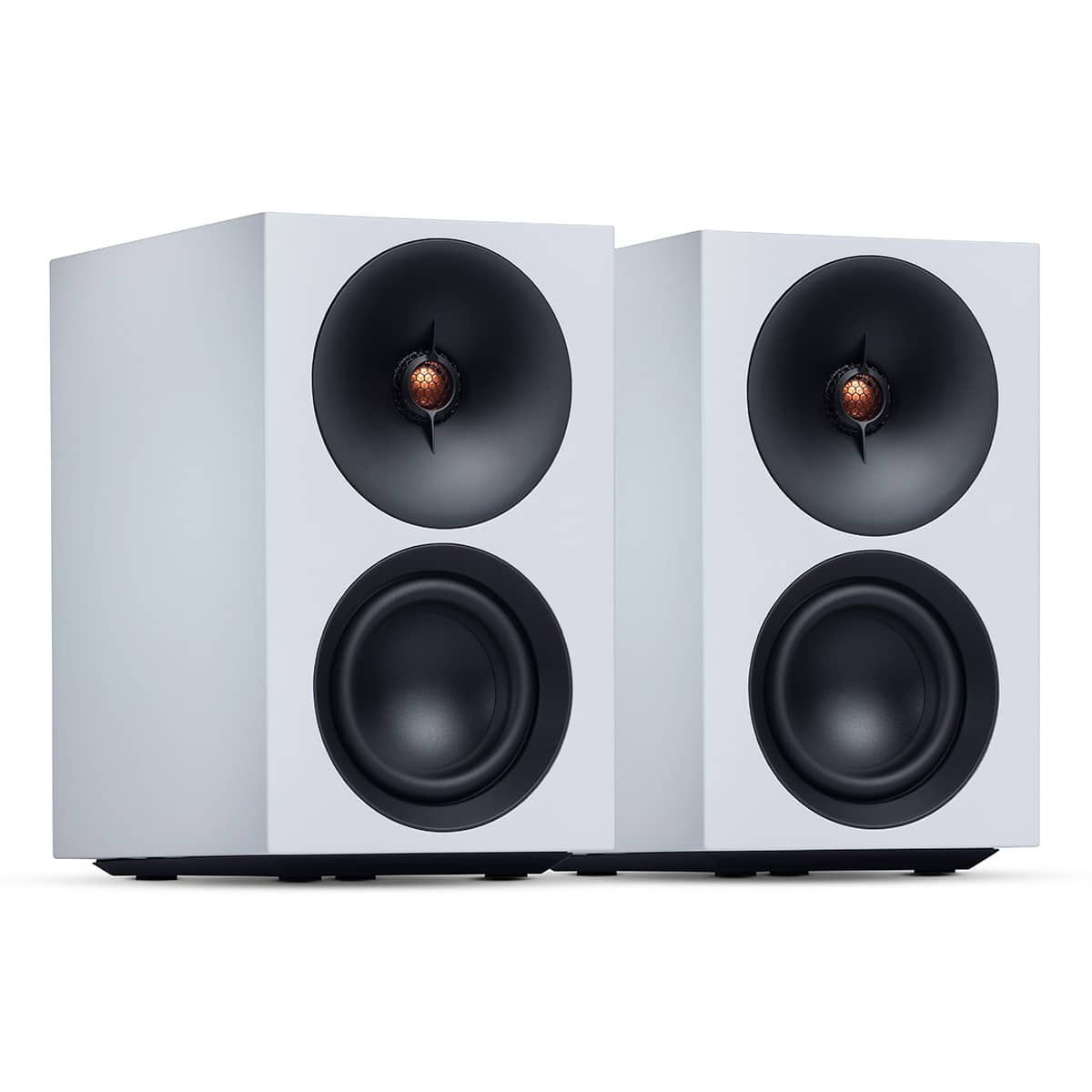 Cambridge Audio - L/R S Ultra Compact Wireless Active Stereo Speakers - Pair - White