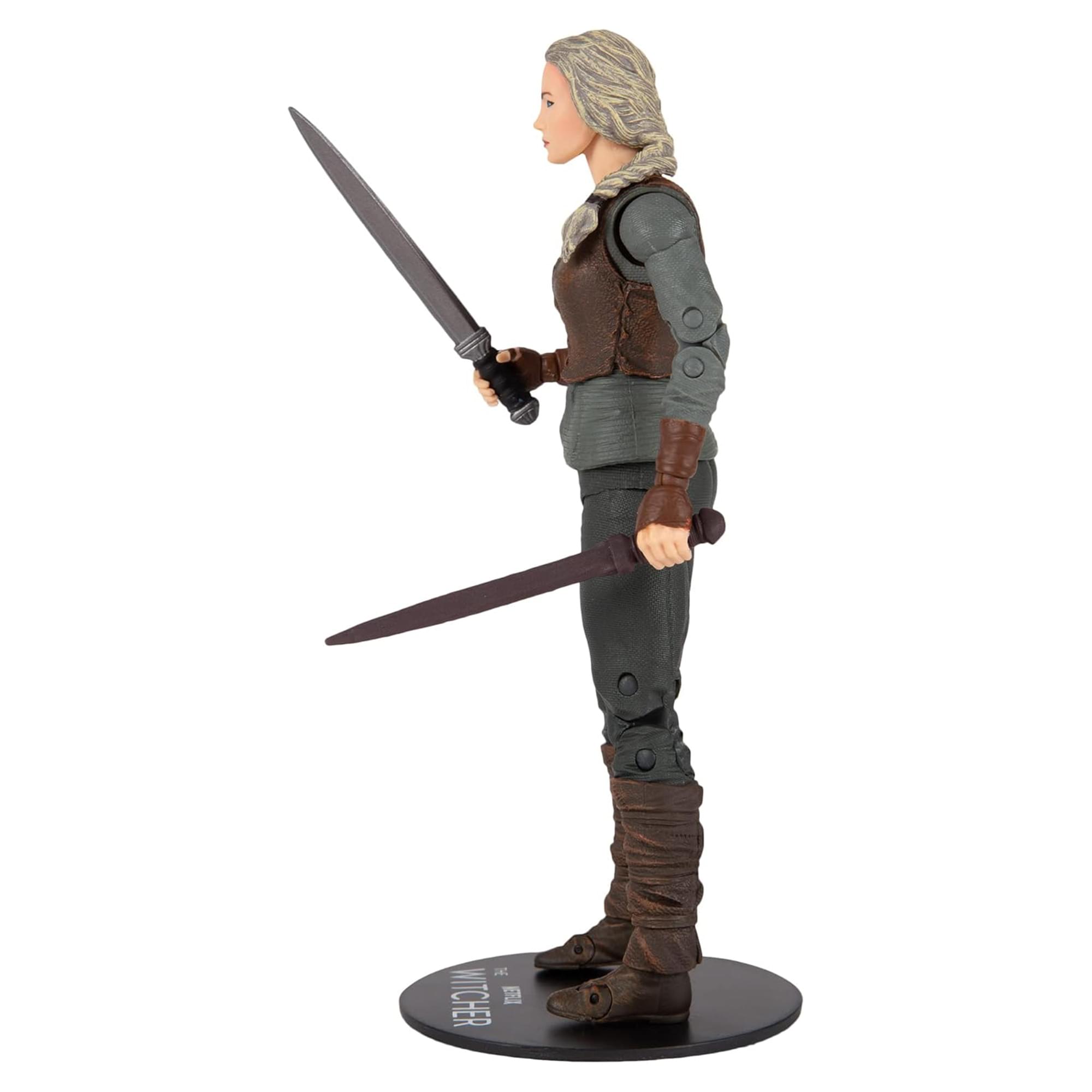 Alt View 2. CroJack Capital - The Witcher Netflix 7-Inch Scale Action Figure | Ciri - Multi-Colored.