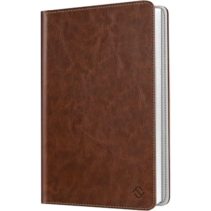 Front. Kitcheniva - Lightweight Wallet Photo Album 64 Pockets 3.5x4.5 Inch Film Organizer For Fujifilm Brown.