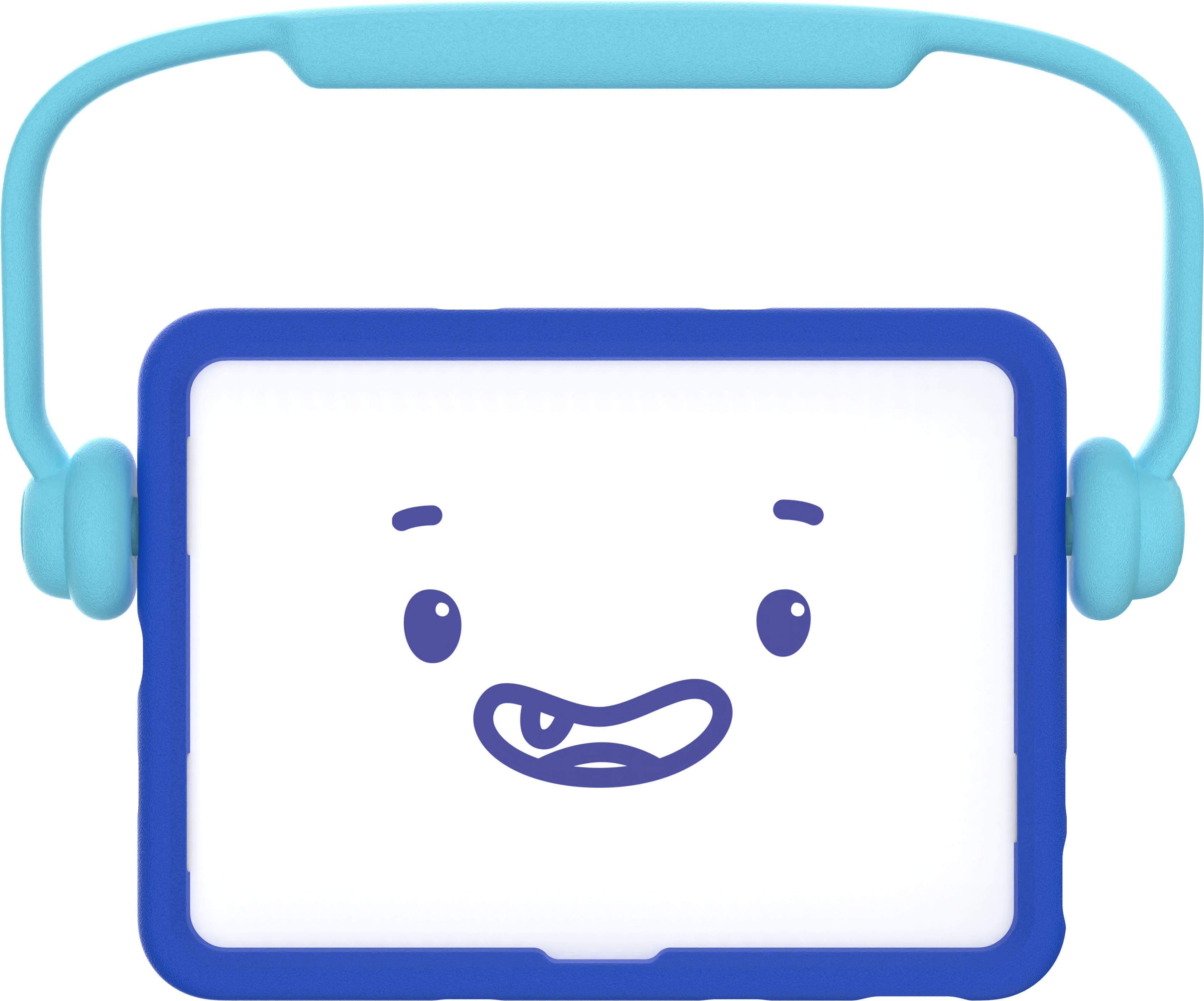 Front. Speck - E Case for Apple iPad 11"(A16 chip 2025) and iPad 10.9" (10th Generation) - Charge Blue/Brave Blue.