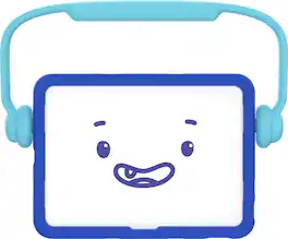 Speck - E Case for Apple iPad 11"(A16 chip 2025) and iPad 10.9" (10th Generation) - Charge Blue/Brave Blue